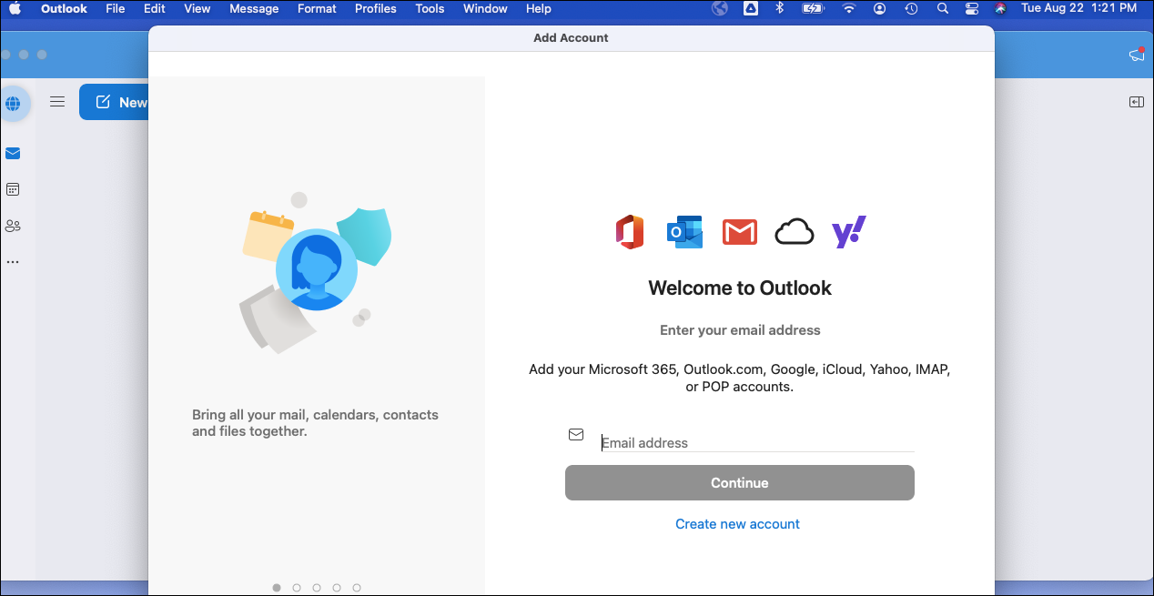 outlook on mac sign in