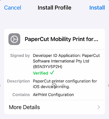 install mobility print