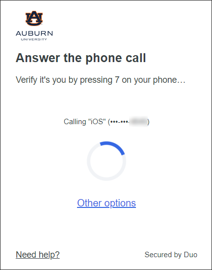 Duo phone call option