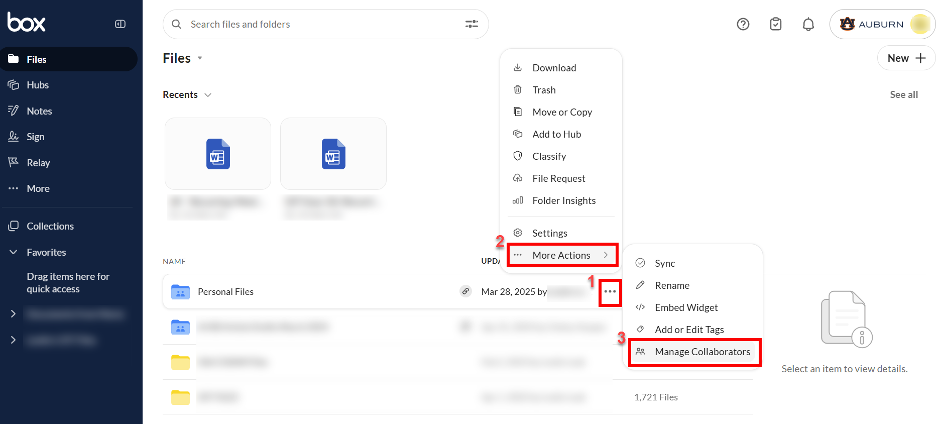 Box manage collaborators