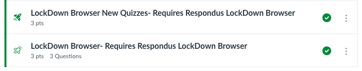 new quizzes and classic quizzes .png New quizzes and classic quizzes rockets are shown to show the difference between them.