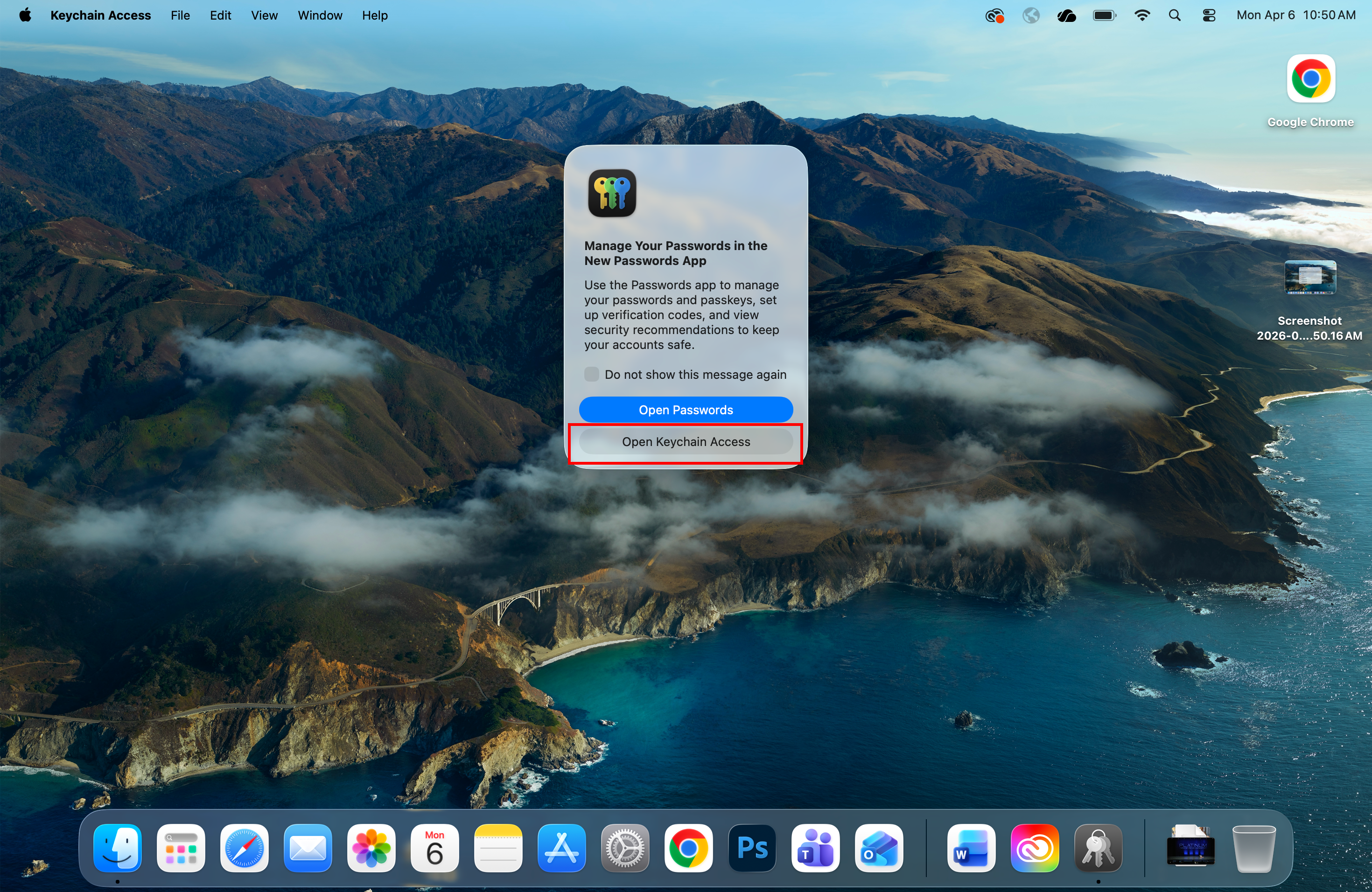 Mac Open Keychain Access 