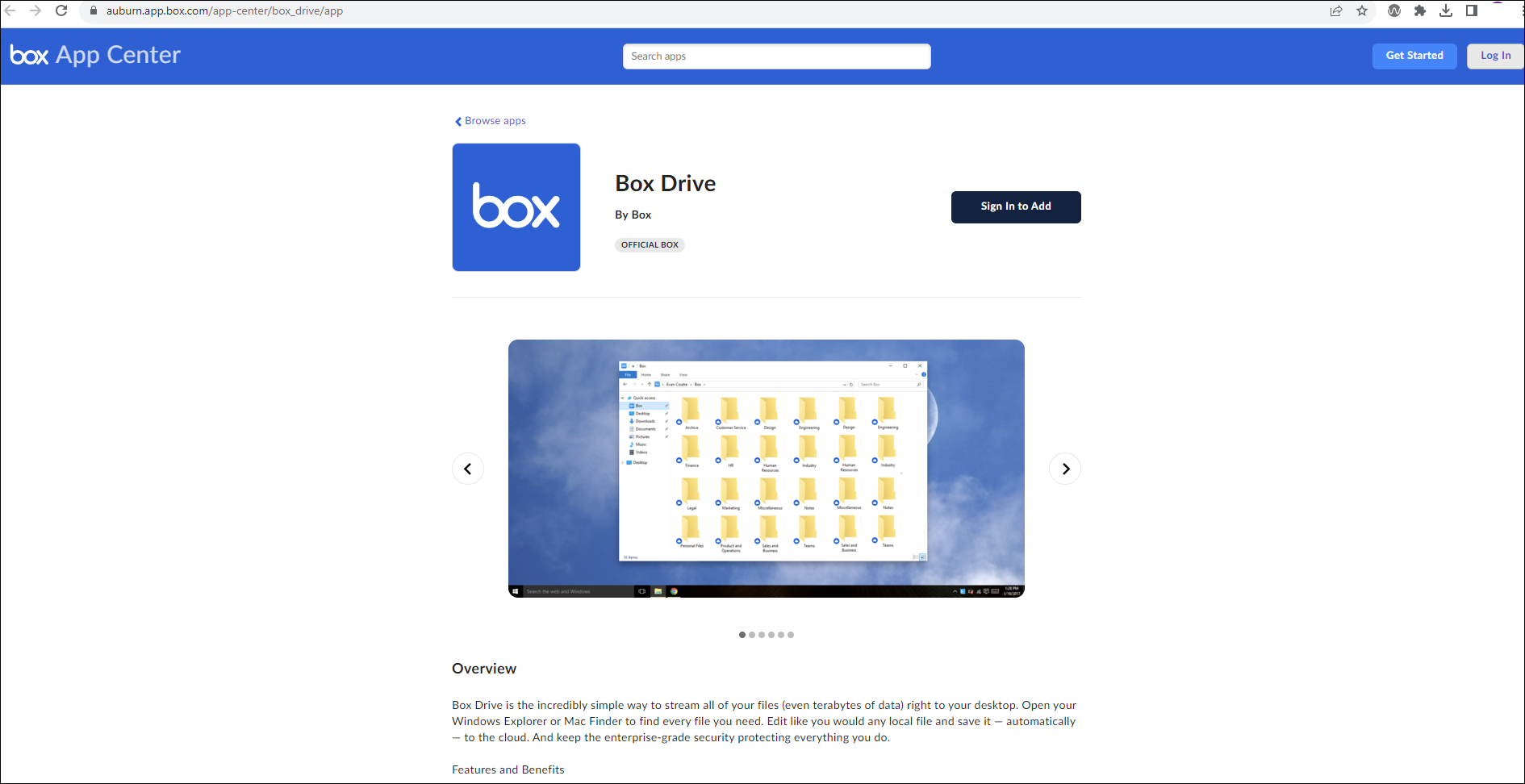 BOX Drive SSO Issue – Box Support