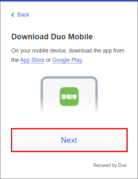 Duo download duo mobile screen