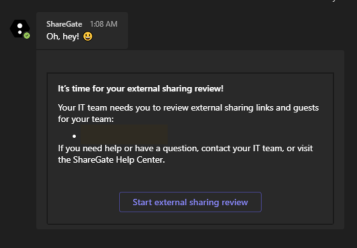 Chat example