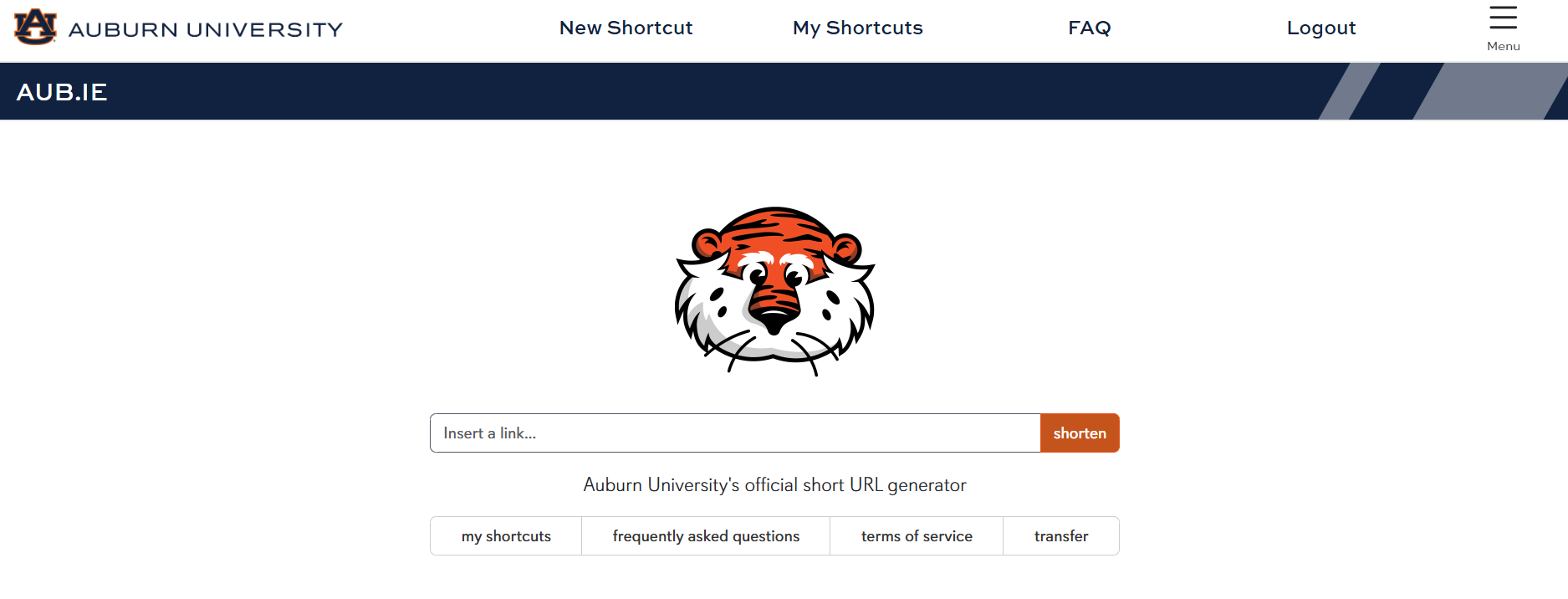 aub.ie link generator