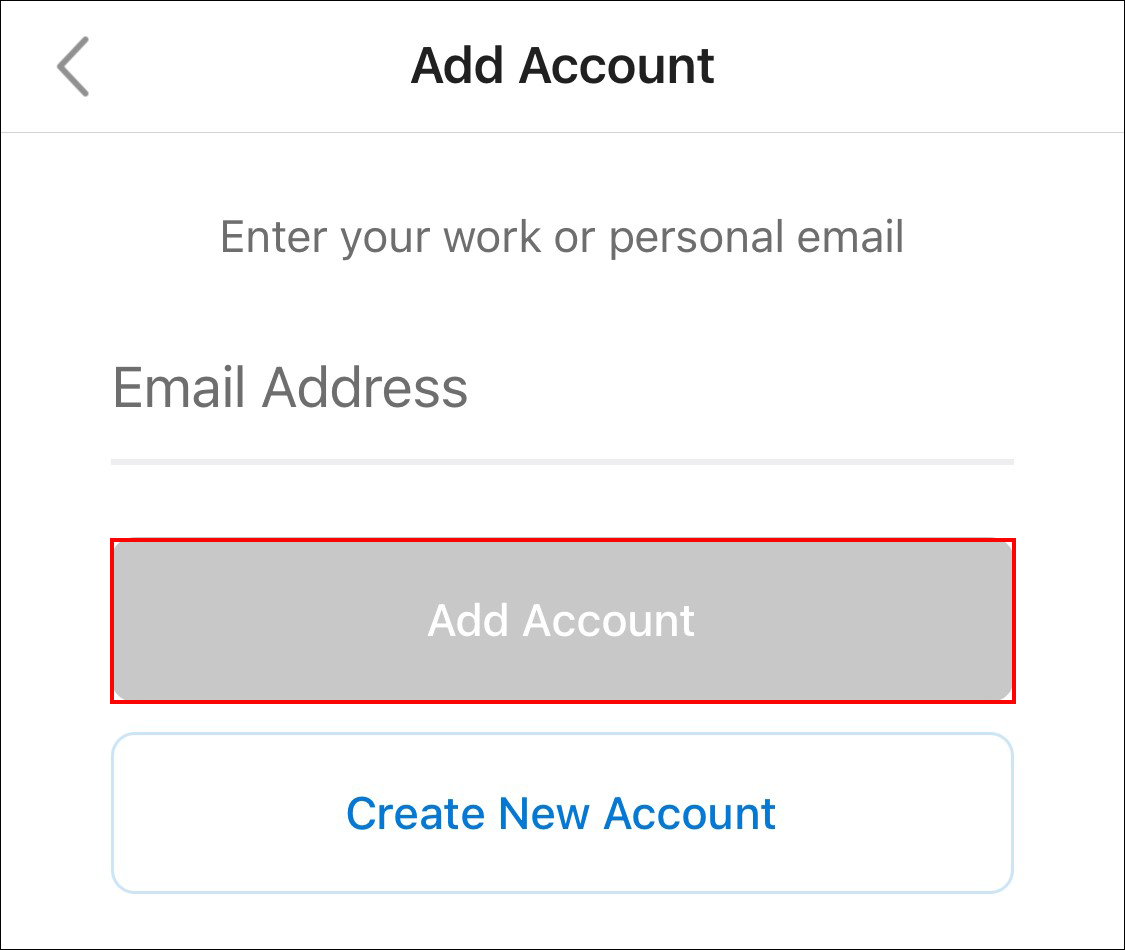 outlook mobile app add account