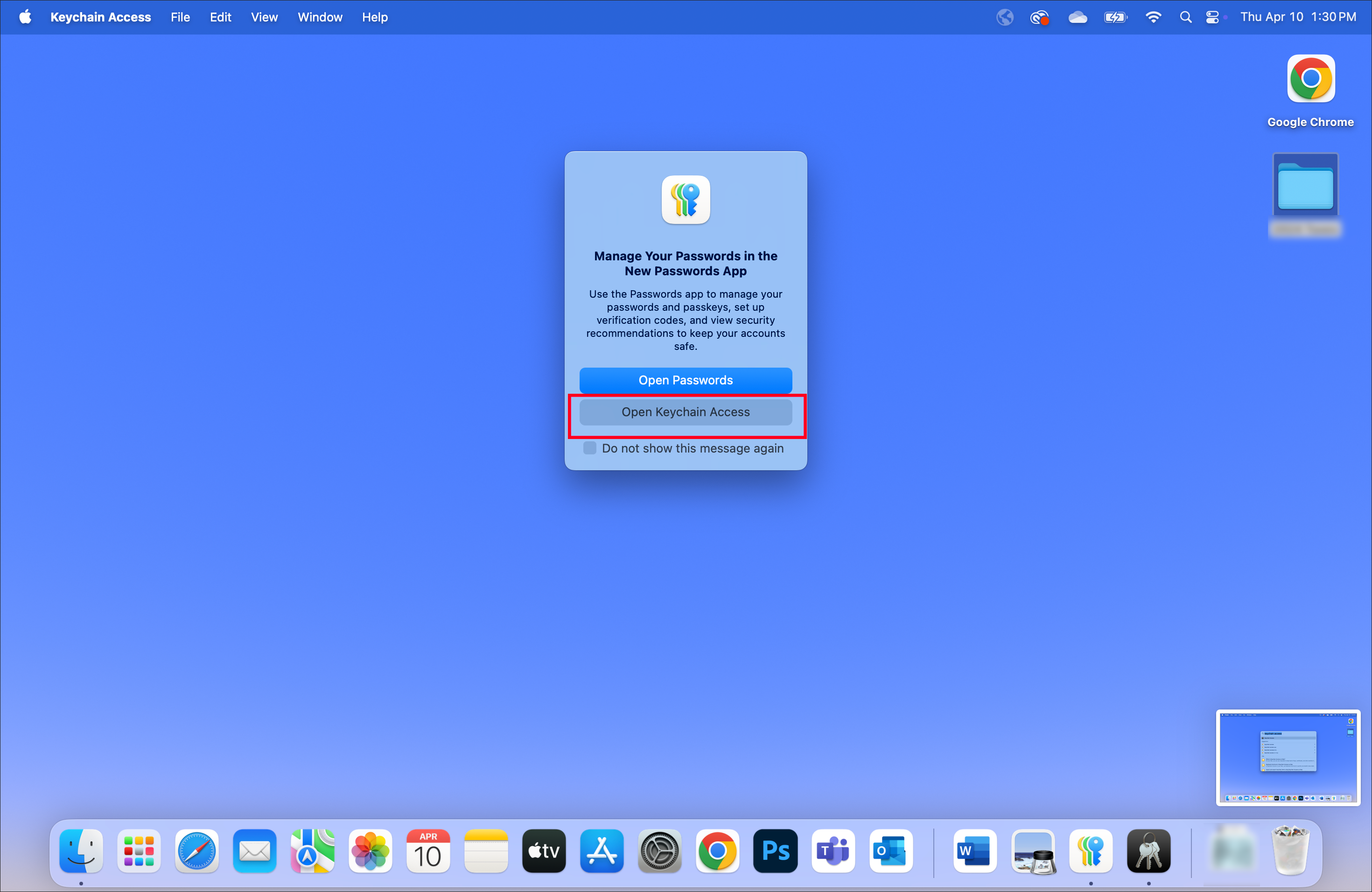 Mac Open Keychain Access 