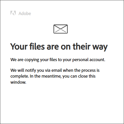 Adobe student file transfer
