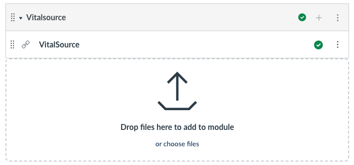 published module and external tool 