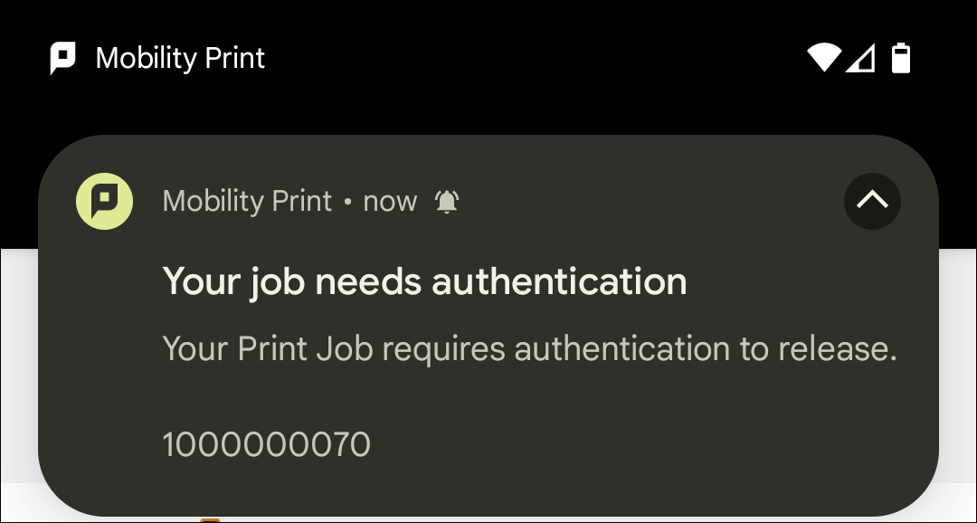 job authentication