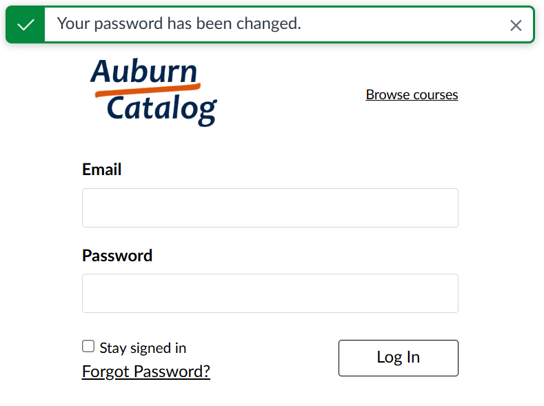 Password Reset Confirmation