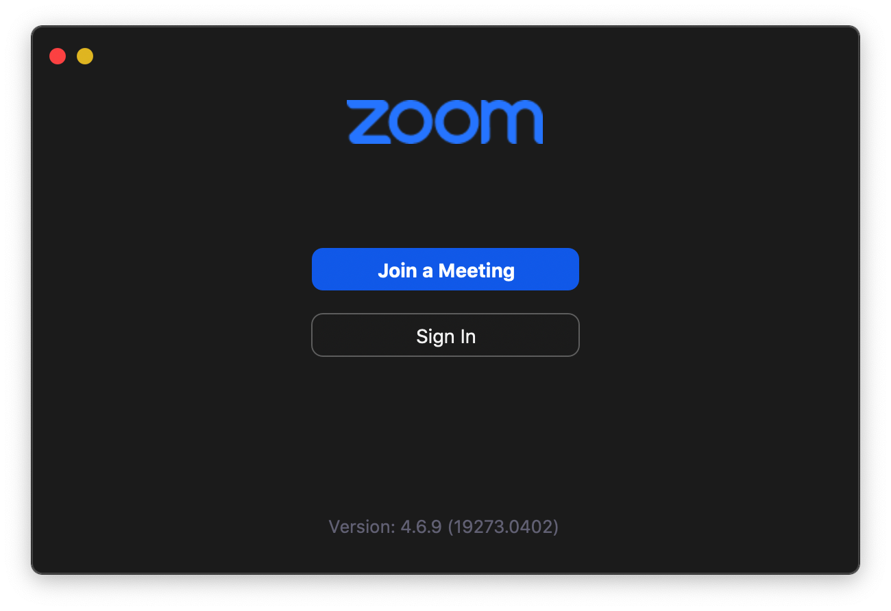 zoom sign in