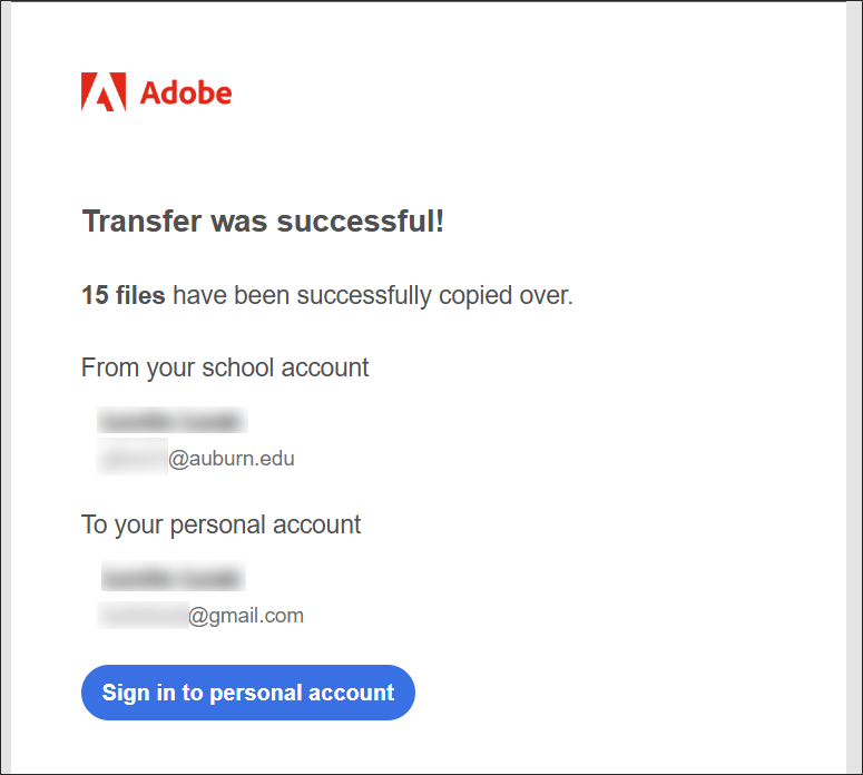 Adobe Student File Transfer