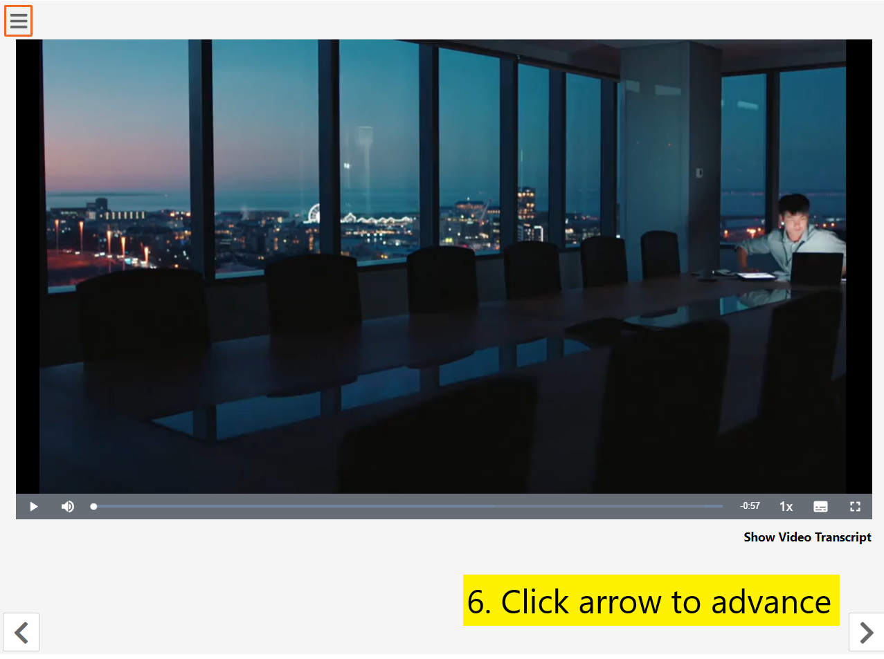 screenshot of KnowB4 training