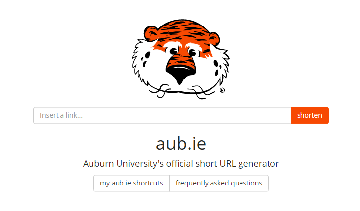 aub.ie link generator