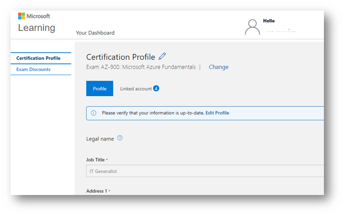 Certification Profile